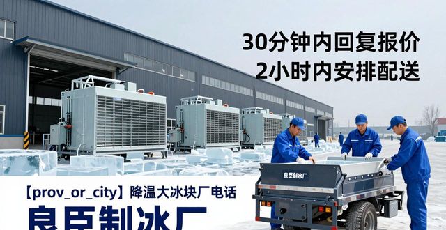青岛降温大冰块厂电话 良臣制冰厂