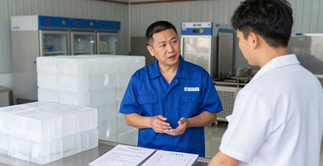 青岛冰块订购的秘密：夏天烧烤摊老板都在用的方法